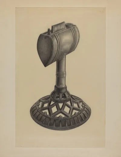 Lard Oil Lamp 3