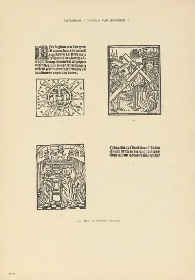 Lart Typographique Dans Les Pays Bas Pendant Les Annees 1500 A 1540 Pl 007