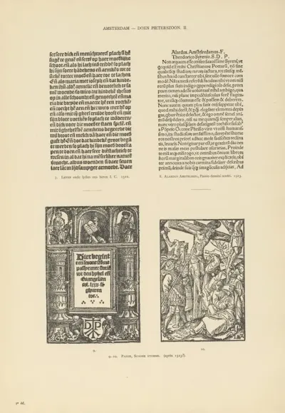 Lart Typographique Dans Les Pays Bas Pendant Les Annees 1500 A 1540 Pl 009