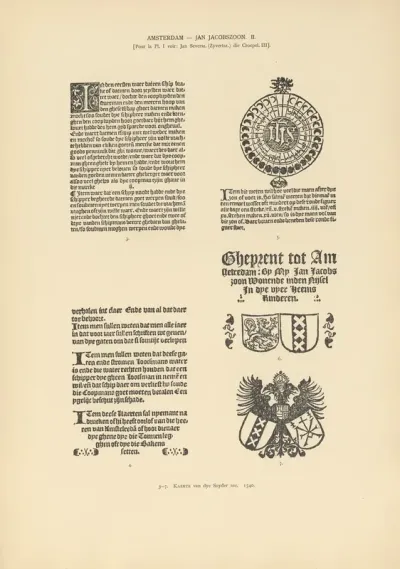 Lart Typographique Dans Les Pays Bas Pendant Les Annees 1500 A 1540 Pl 026