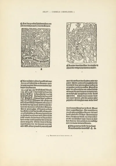 Lart Typographique Dans Les Pays Bas Pendant Les Annees 1500 A 1540 Pl 035