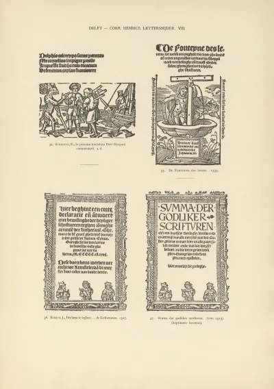 Lart Typographique Dans Les Pays Bas Pendant Les Annees 1500 A 1540 Pl 047