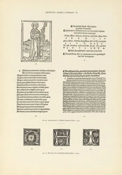 Lart Typographique Dans Les Pays Bas Pendant Les Annees 1500 A 1540 Pl 066