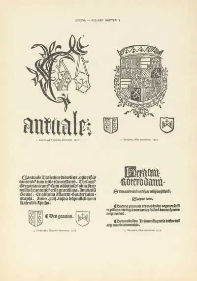 Lart Typographique Dans Les Pays Bas Pendant Les Annees 1500 A 1540 Pl 081