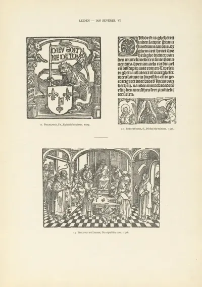 Lart Typographique Dans Les Pays Bas Pendant Les Annees 1500 A 1540 Pl 097