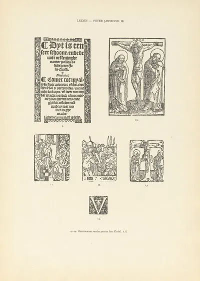 Lart Typographique Dans Les Pays Bas Pendant Les Annees 1500 A 1540 Pl 107