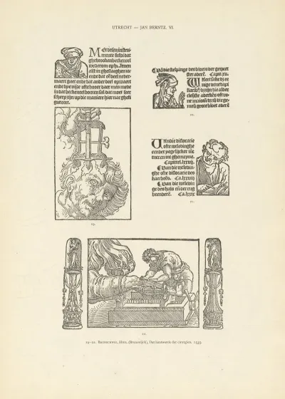 Lart Typographique Dans Les Pays Bas Pendant Les Annees 1500 A 1540 Pl 122