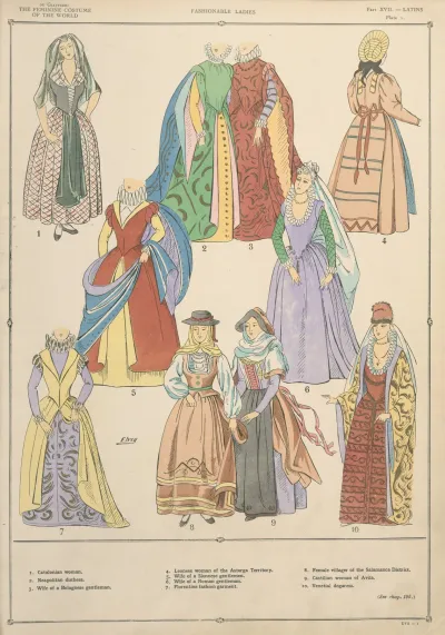 Latins Fashionable Ladies