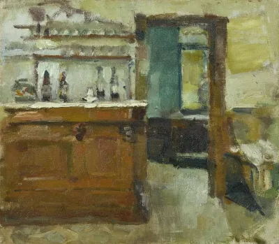 Le Bar De Lhotel Baudy Giverny