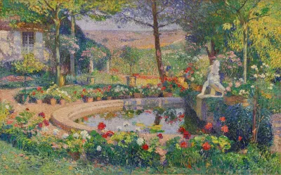 Le Bassin Principal Du Parc De Marquayrol A Labastide Du Vert