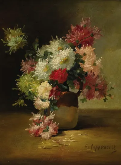 Le Bouquet De Dahlias