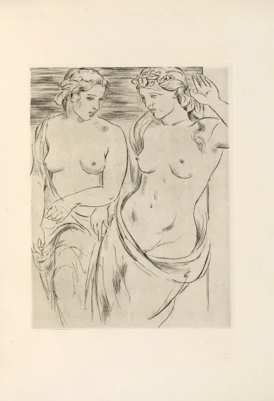 Le Centaure Suivi De La Bacchante Pl 07
