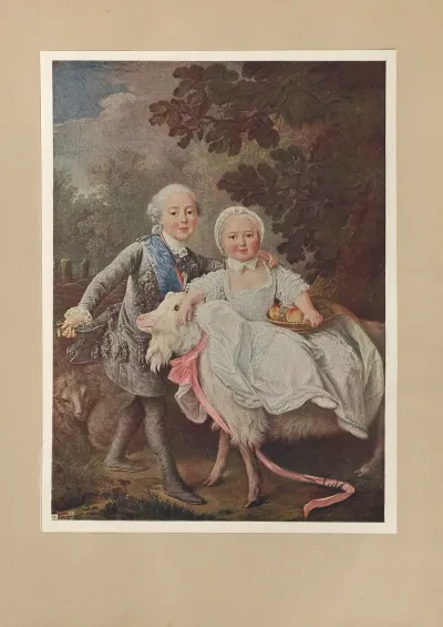 Le Comte Dartois And Madame Clothilde Drouais