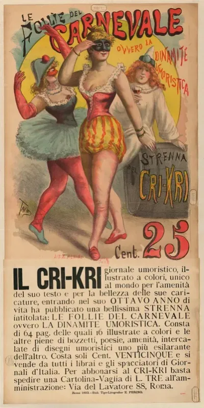 Le Follie Del Carnevale Ovvero La Dinamite Umoristica