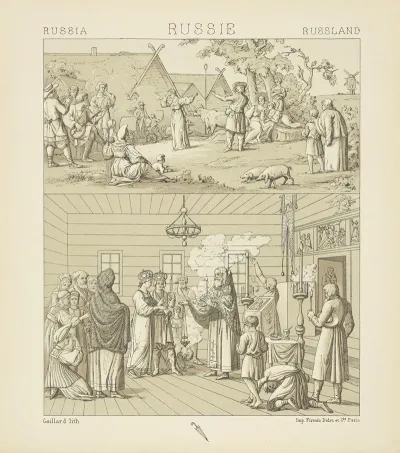 Le Mariage Slave La Danse Russe
