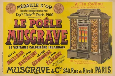 Le Poele Musgrave Le Veritable Calorifere Irlandais