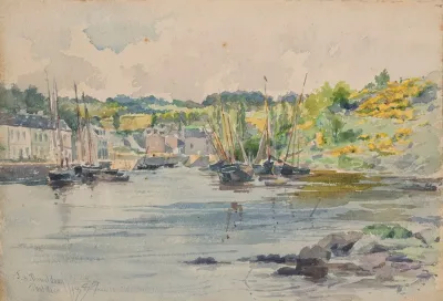 Le Port De Pont Aven