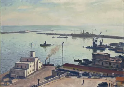 Le Port En Hiver