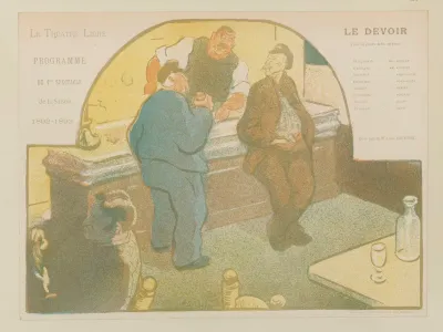 Le Theatre Libre Programme Du 4me Spectacle De La Saison 1892 1893 2
