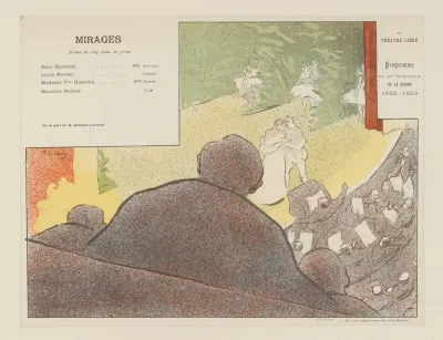 Le Theatre Libre Programme Du 5me Spectacle De La Saison 1892 1893 2