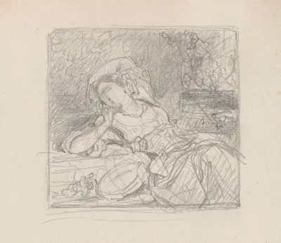 Leaning Woman 2