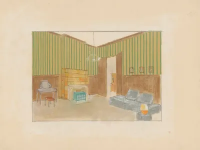 Leau Fraiche Maquette De Decor