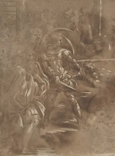 Left Third Of A Martyrdom Of Saint Peter And Saint Paul