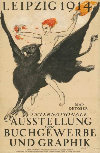 Leipzig 1914 Internationale Ausstellung Fur Buchgewerbe Und Graphik 2