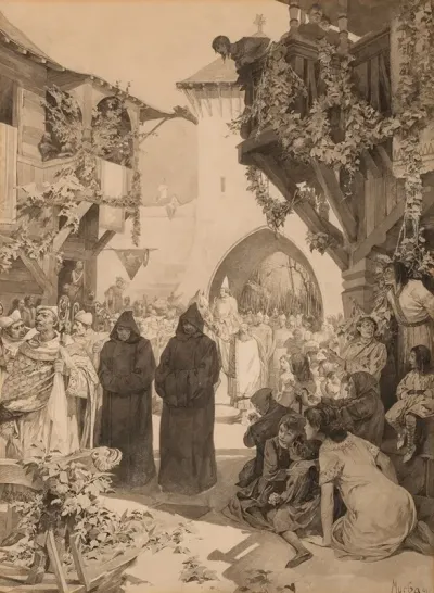 Lempereur Lothaire Et Le Pape Innocent