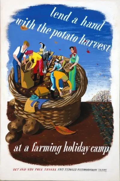 Lend A Hand With The Potato Harvest At A Farming Holiday Camp 2