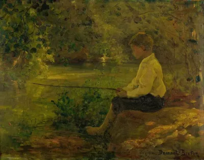 Lenfant A La Peche
