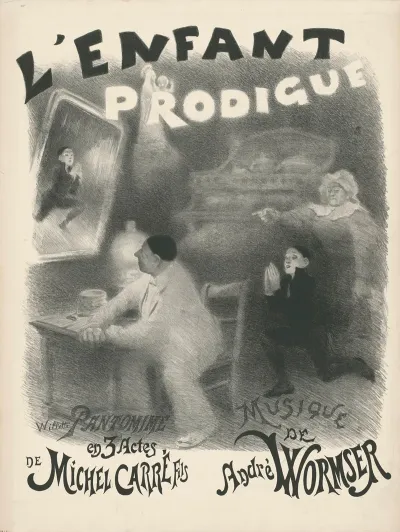 Lenfant Prodigue Pantomime En 3 Actes De Michel Carre Fils