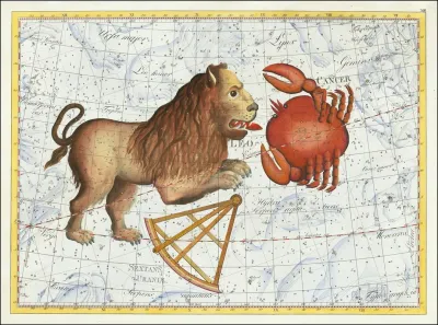Leo Sextanus Uraniae Cancer Coelum Stellatum