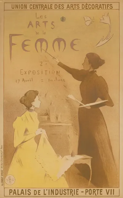 Les Arts De La Femme 2eme Exposition Des Arts Decoratifs Palais De Lindustrie