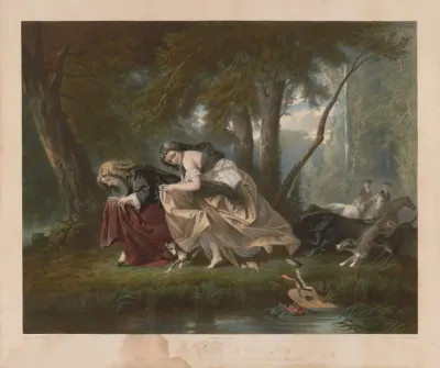 Les Biches Au Bois
