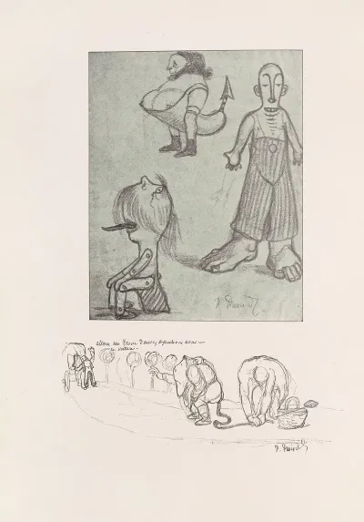Les Caricatures De Puvis De Chavannes Pl 11