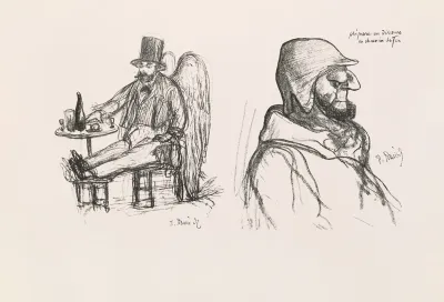 Les Caricatures De Puvis De Chavannes Pl 14