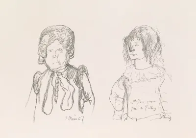 Les Caricatures De Puvis De Chavannes Pl 19