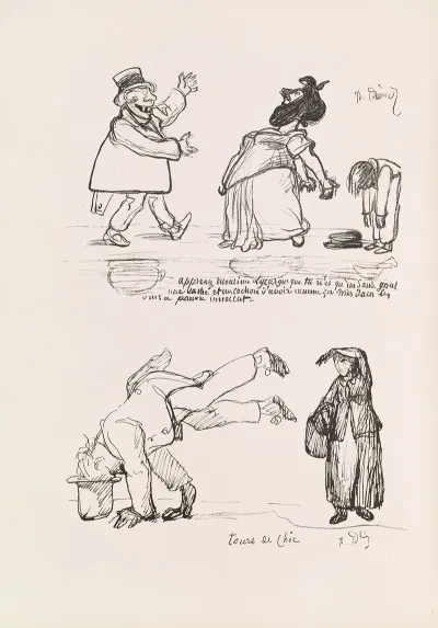 Les Caricatures De Puvis De Chavannes Pl 23