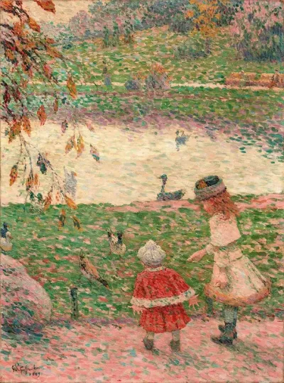 Les Enfants Au Parc Montsouris