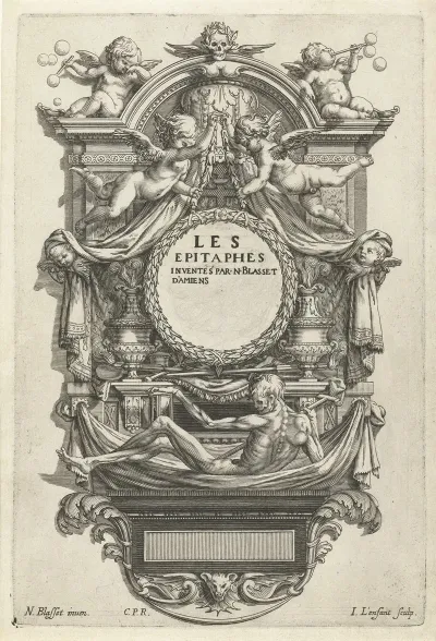 Les Epitaphes Title Page