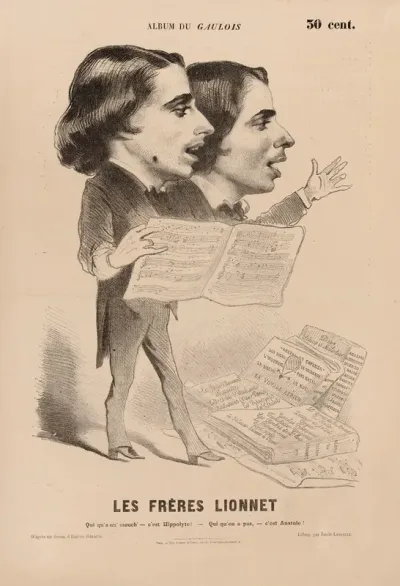 Les Freres Anatole Et Hippolyte Lionnet