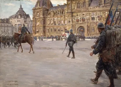 Les Funerailles Du General Gallieni 1849 1916 Le 1er Juin 1916