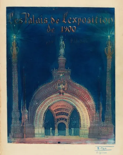 Les Palais De Lexposition De 1900 Couverture