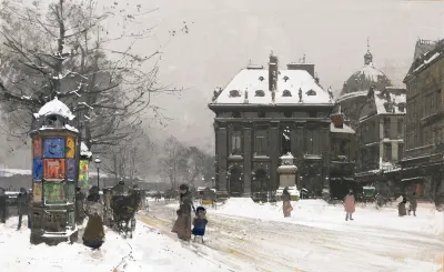 Les Quais De La Seine Lhiver