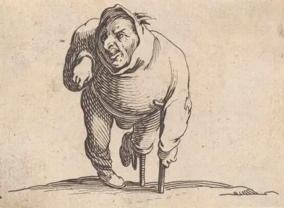 Lestropie A La Bequille Et A La Jambe De Bois