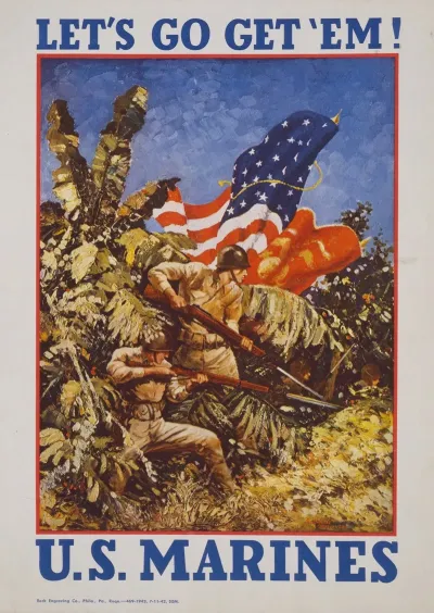 Lets Go Get Em U S Marines