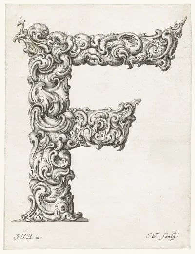 Letter F 2