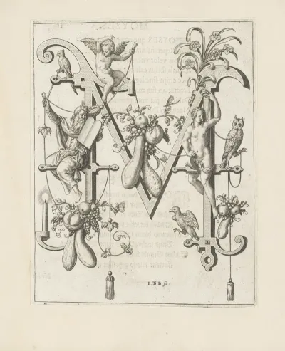 Letter M With Moses