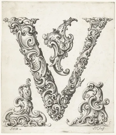 Letter V 2